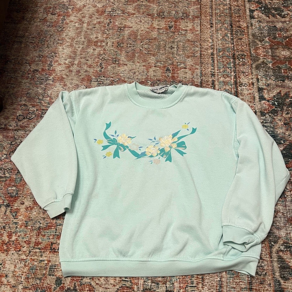 Floral embroidered Sweatshirt